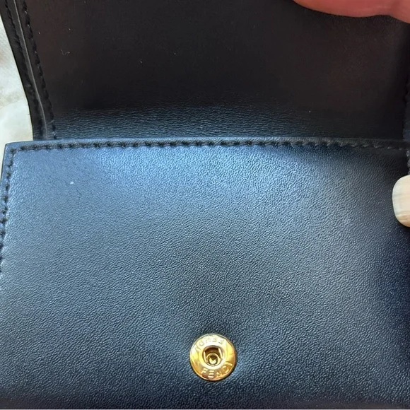 Fendi Embossed Leather Trifold compact wallet - Picture 12 of 12